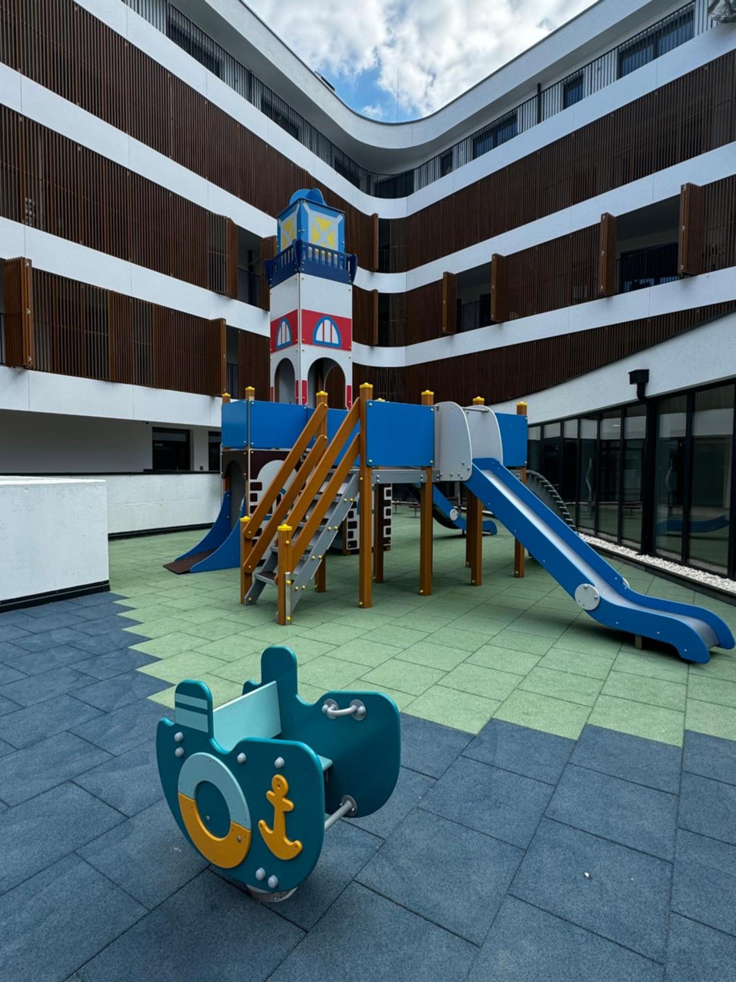 Baltic Waves Resort Apartment A012 Free Parking Miedzyzdroje Esterno foto