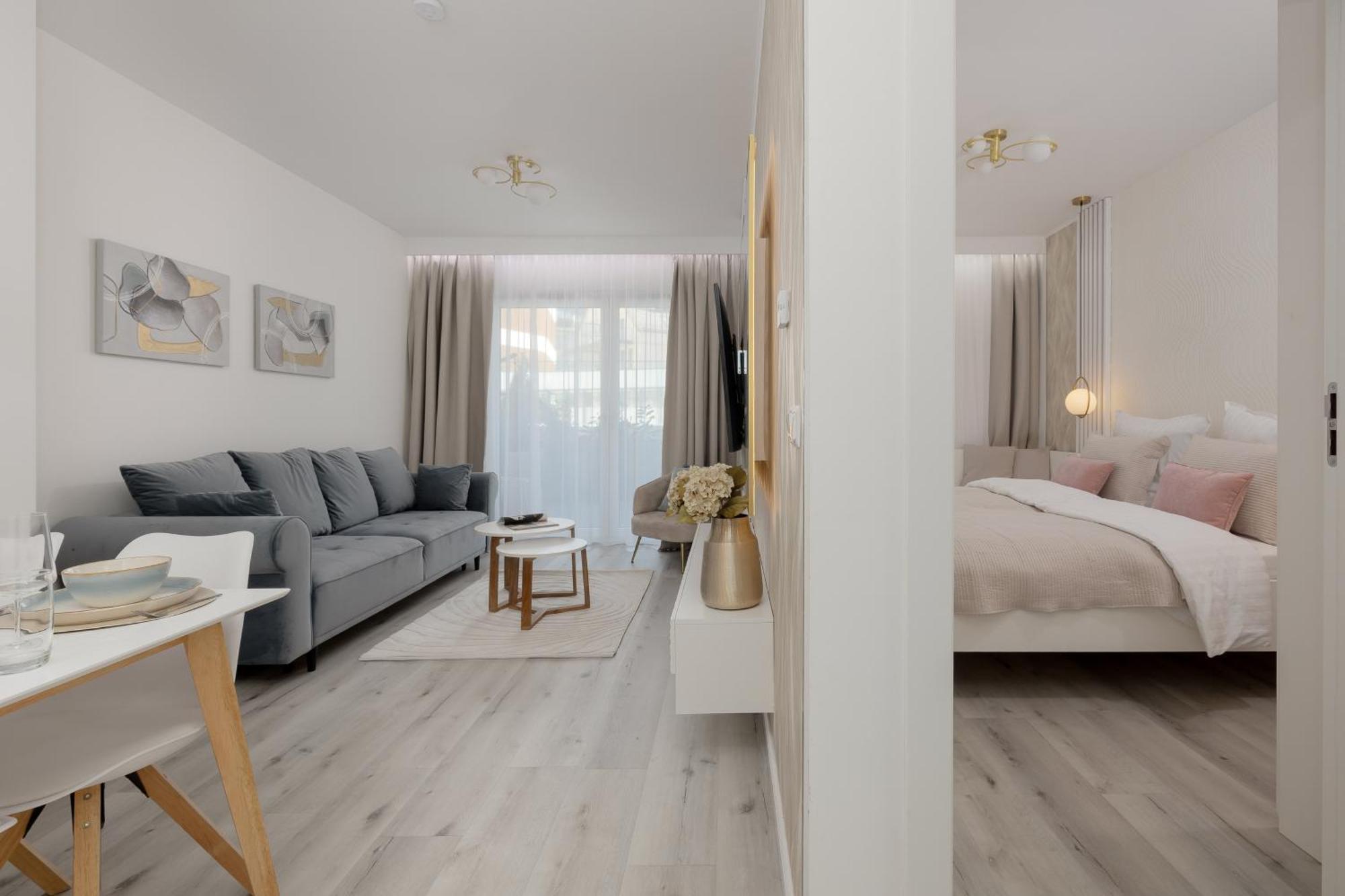 Baltic Waves Resort Apartment A012 Free Parking Miedzyzdroje Esterno foto